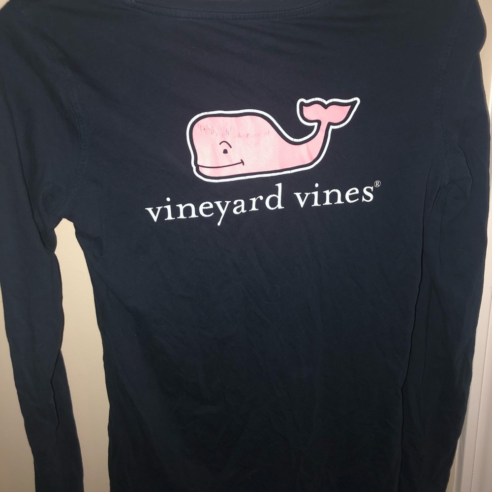 Vineyard Vines Long Sleeve Logo Shirt